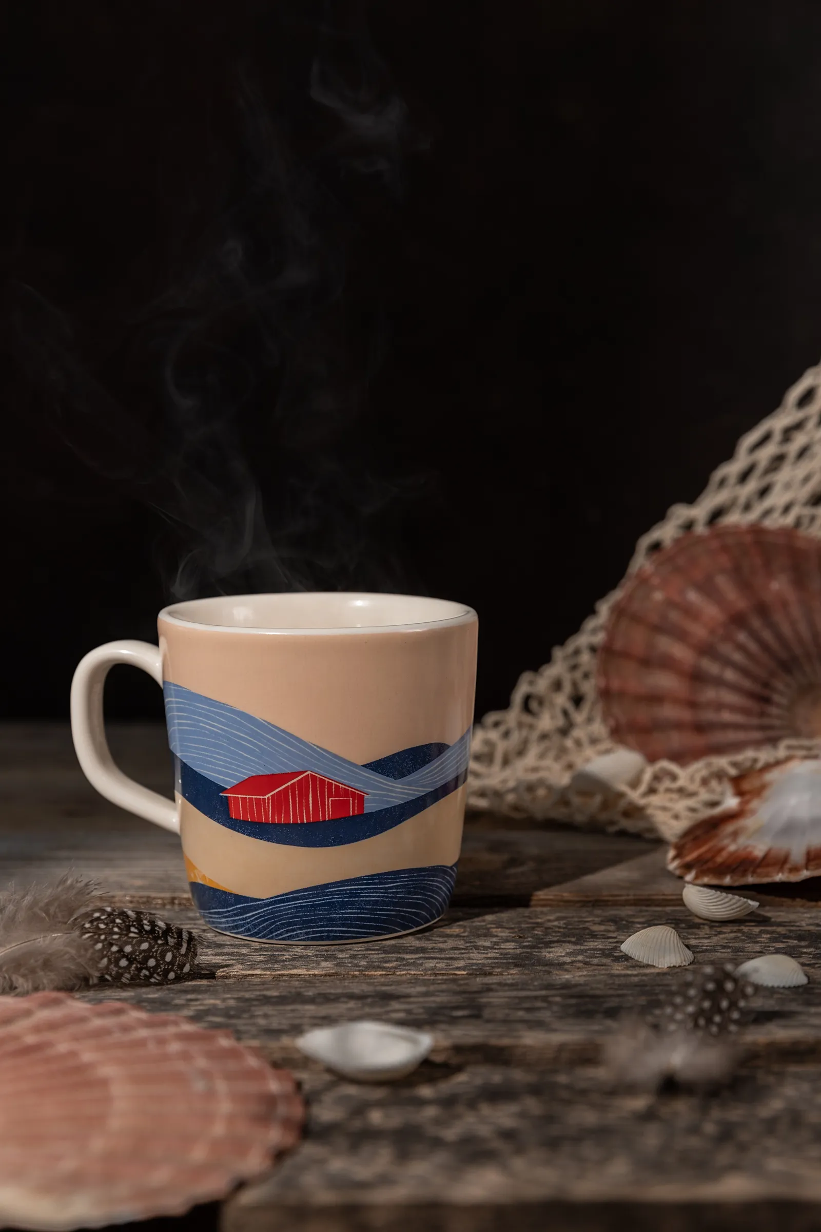 A View of a Coastal Dawn - A View of a Coastal Dawn