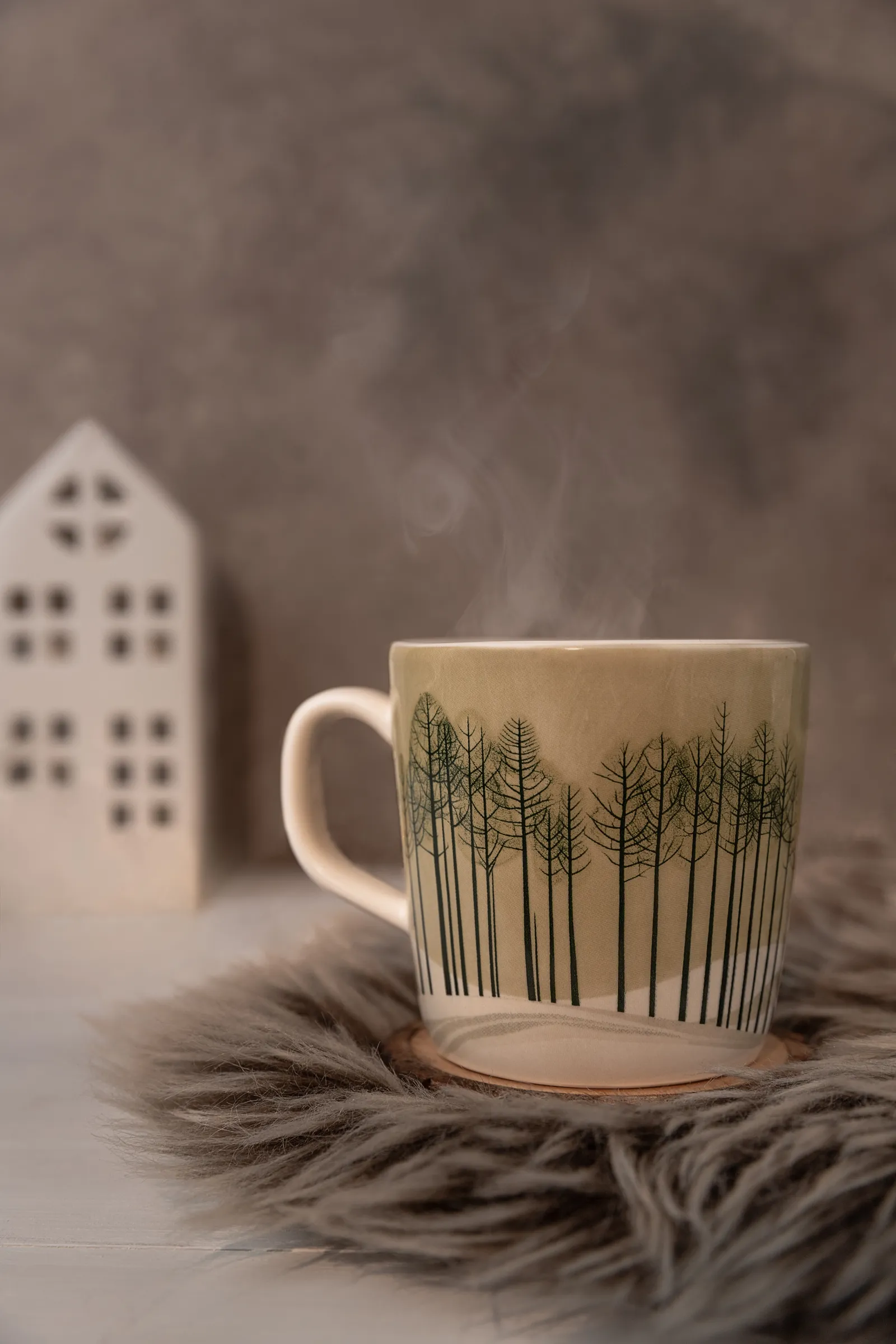 A View of Silent Pines